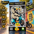 Magizh Fantasy Series (Elephant on Scooter) - Gift Box product photo