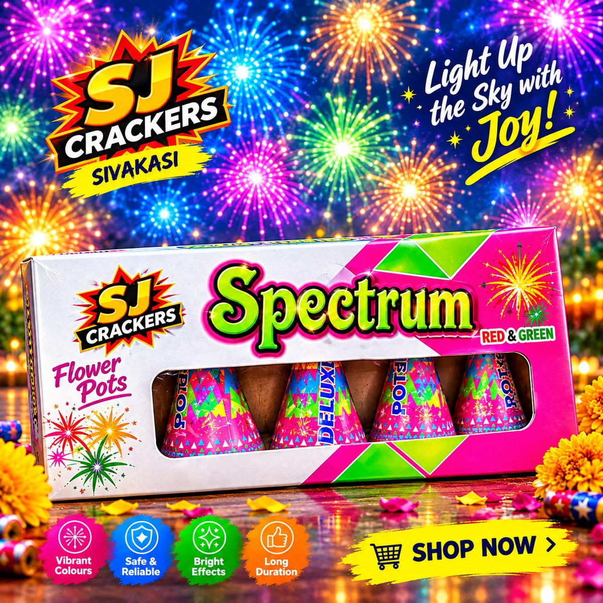 Spectrum Deluxe Flower Pots - Flower Pot product photo