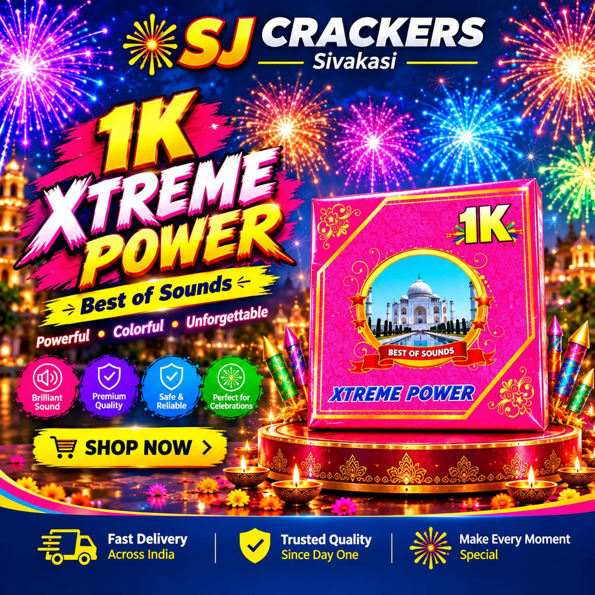 Xtreme Power 1K - Sound Crackers product photo