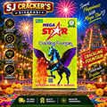 Mega Star Crackling Fountain - Flower Pot product photo