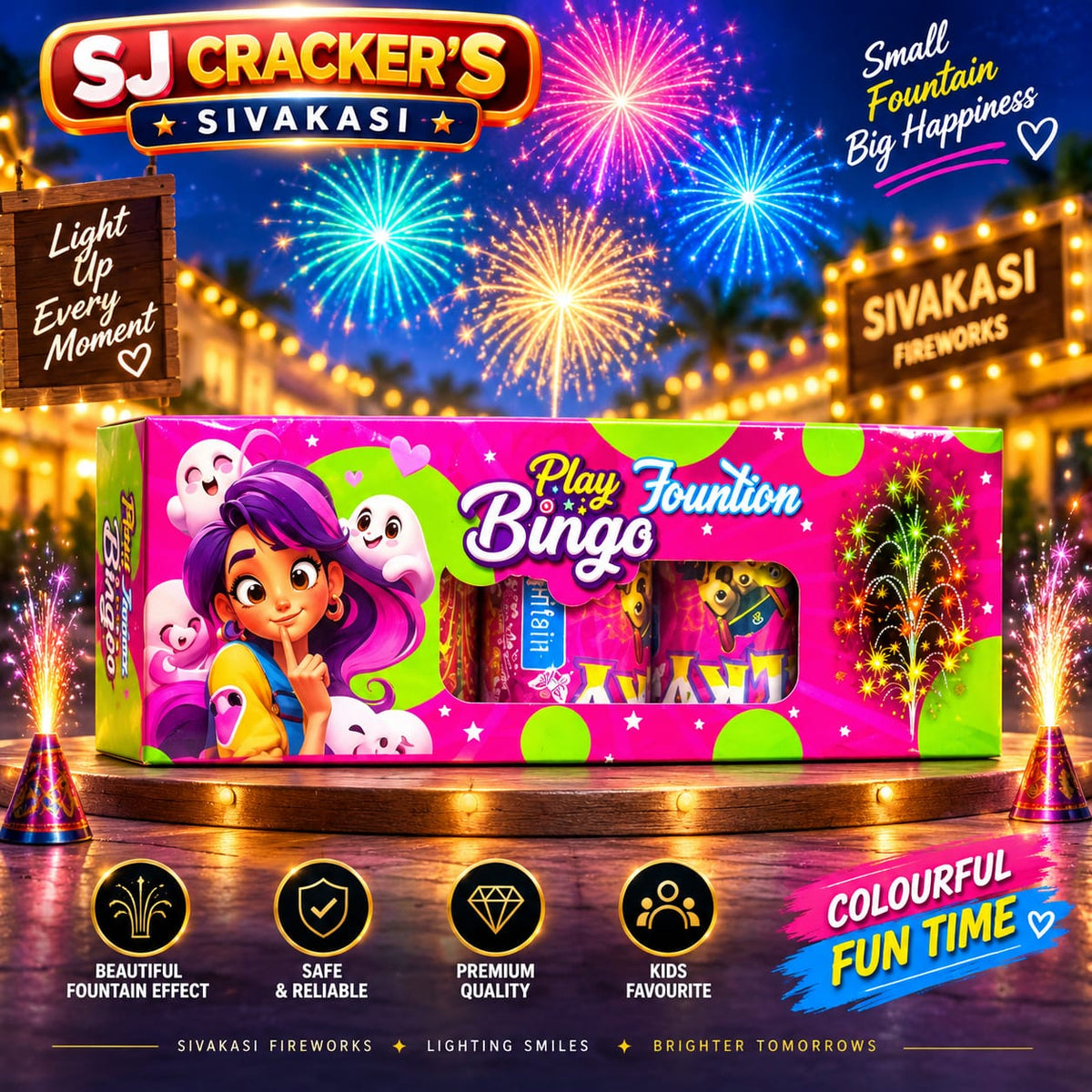 Play Fountain Bingo - Fountains product photo