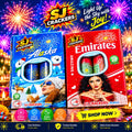 Alaska / Emirates Combo - Sparkler product photo