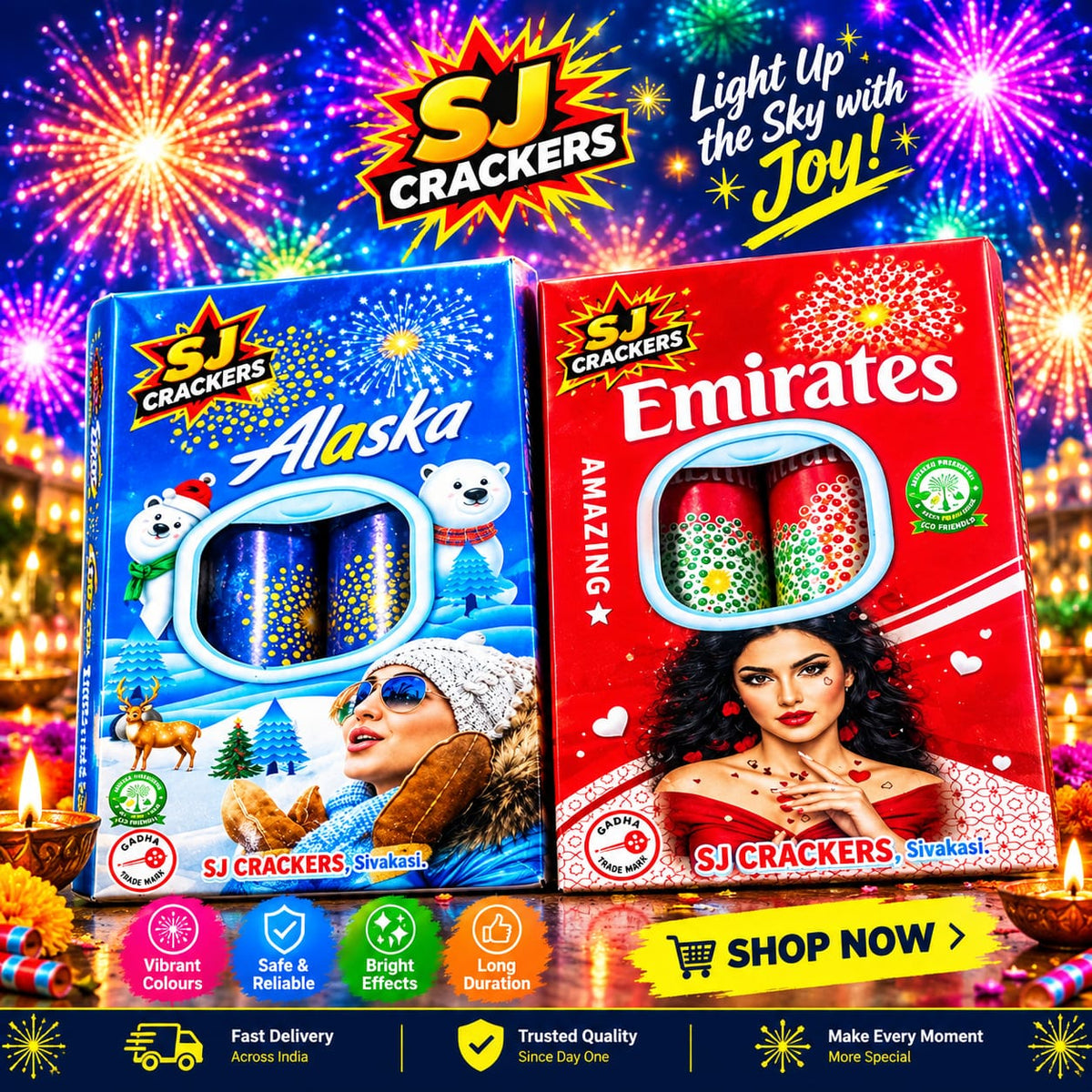 Alaska / Emirates Combo - Sparkler product photo