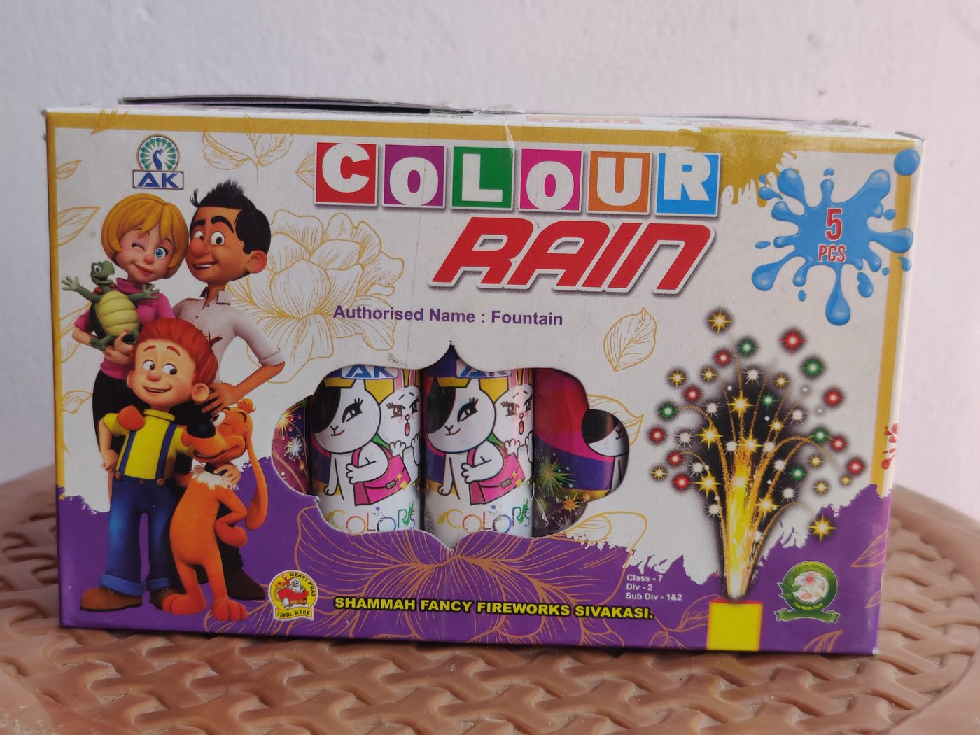 Colour Rain
