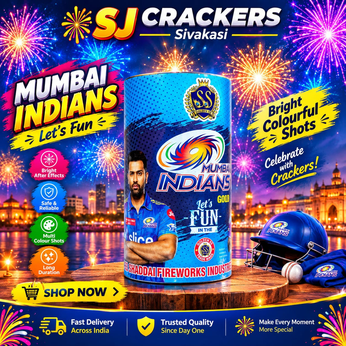 Mumbai Indians Gold - Aerial Shots product photo