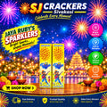Jaya Ruby's String Relax Sparklers - Sparklers product photo