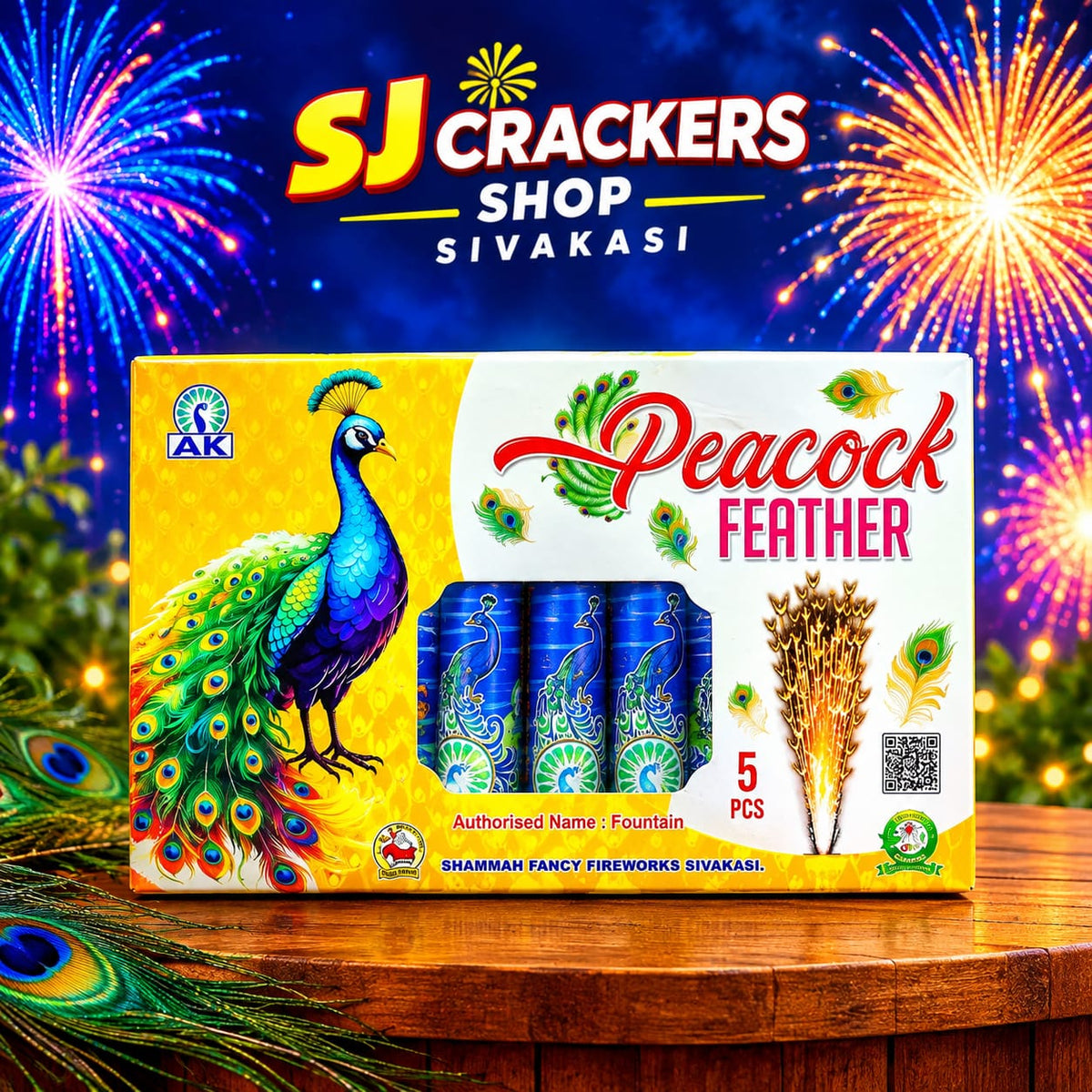 Peacock Feather Fountain - Fountain product photo